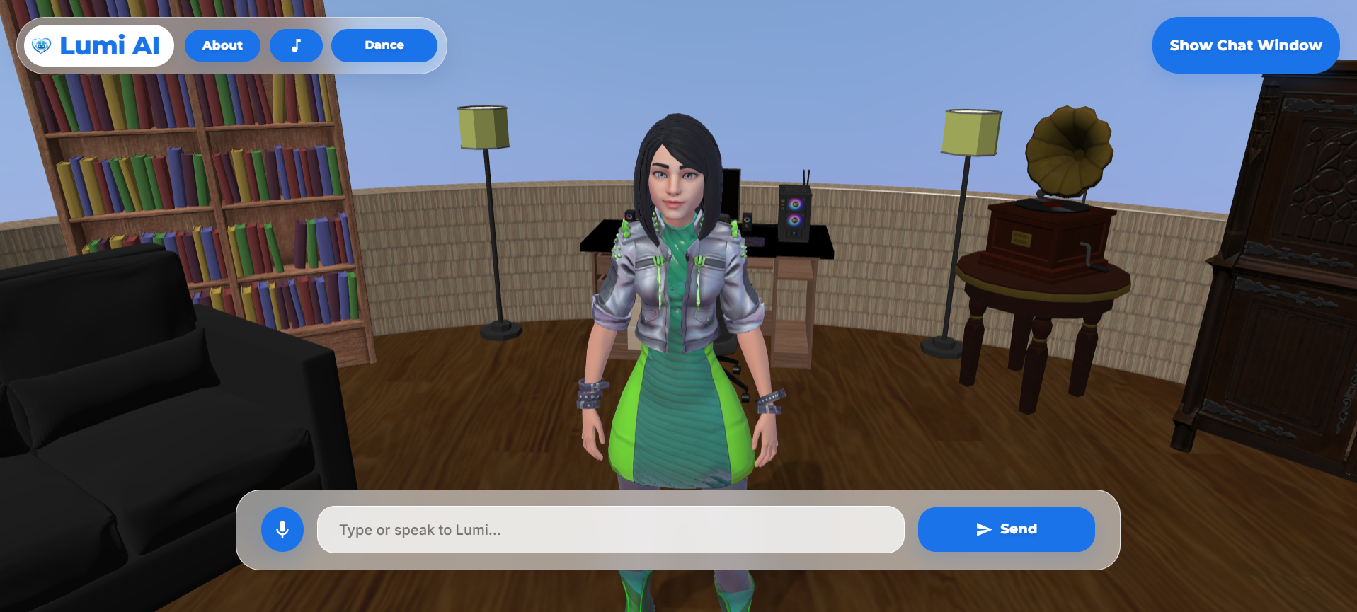 Lumi 3D AI Mental Health Companion